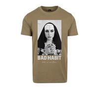 T-shirt Mister Tee Bad Habit Beige M