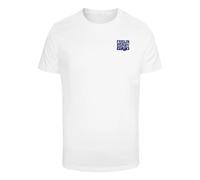 Mister Tee T-Shirt ' Berry Good Tee ' bleu / blanc, Taille M