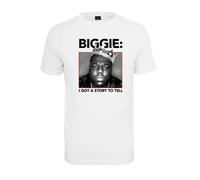 Mister Tee Biggie Crown Short Sleeve T-shirt Blanc S Homme