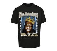 Mister Tee T-shirt Biggie Crown oversize à manches courtes noir M homme