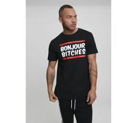 T-shirt Mister Tee bonjour Noir S