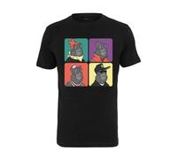 Mister Tee Bored Gorilla Multi Tee Noir XS
