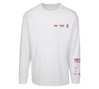 Mister Tee Cash Long Sleeve T-shirt Blanc XS Homme