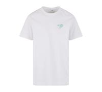 T-shirt Mister Tee Chasing Aces Smiling Faces Blanc M