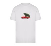 T-shirt Mister Tee Christmas Tree Pickup Blanc S