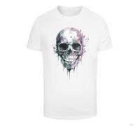 T-shirt Mister Tee Colorful Skull M