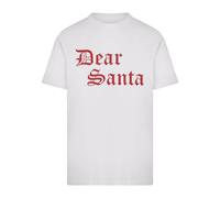 T-shirt Mister Tee Dear Santa Blanc 2XL