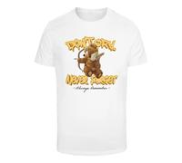T-shirt Mister Tee Don't cry never forget Blanc S