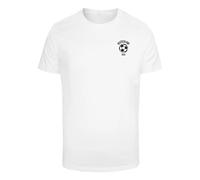 T-shirt Mister Tee Football Bear Blanc M