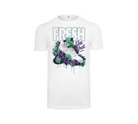 T-shirt Mister Tee Fresh Like That Blanc XS