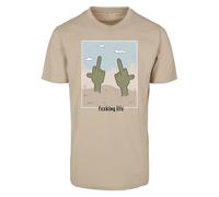 Mister Tee T-shirt Fucking Life Tee Sand XS