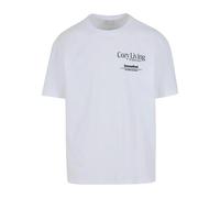 T-shirt Mister Tee Good Things Take Time Blanc M