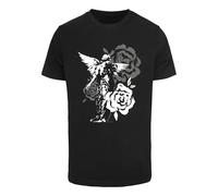 T-shirt Mister Tee Grace In Bloom Noir XL
