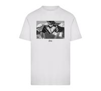 T-shirt Mister Tee Heart Blanc S
