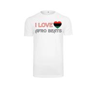 T-shirt Mister Tee I Love Afro Beats Blanc M