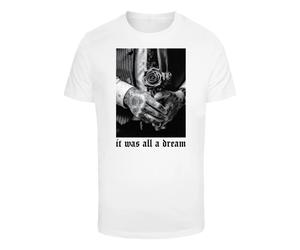 T-shirt Mister Tee It Was All A Dream Blanc L