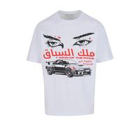 T-shirt Mister Tee King Of The Race Blanc XS