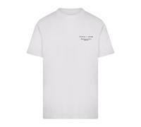 Mister Tee T-Shirt 'Kyoto Japan Birds And Flowers' bleu roi / noir / blanc / blanc naturel, Taille L