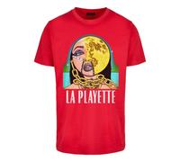 T-shirt Mister Tee La Playette Rouge S