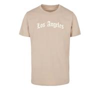 T-shirt Mister Tee Los Angeles Wording Beige L