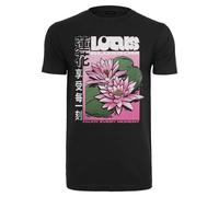 T-shirt Mister Tee Lotus Flower Noir XS