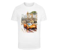 T-shirt Mister Tee Monaco Racing Club Blanc XS
