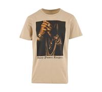 T-shirt Mister Tee Money, Power, Respect Beige S