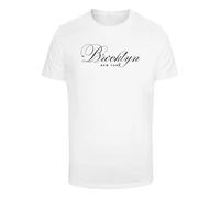T-shirt Mister Tee NY Brooklyn Blanc M