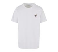 T-shirt Mister Tee Peace Noodles EMB Blanc M