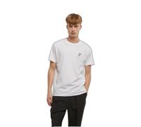 T-shirt Mister Tee Pizza EMB Blanc XS