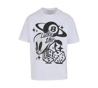 T-shirt Mister Tee Planet Alien Blanc S