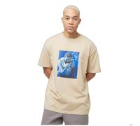 Mister Tee X Artist Post Malone Tracklist Short Sleeve T-shirt Beige L Homme