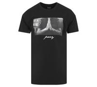 Mister Tee T-shirt 'Pray' Homme gris/noir Taille L