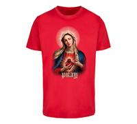 T-shirt Mister Tee Praying Mary Rouge S