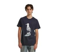 T-shirt Mister Tee Seagull Sneakers Bleu XS