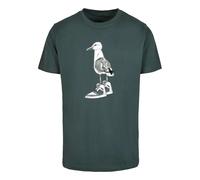 T-shirt Mister Tee Seagull Sneakers Vert XS