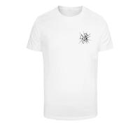 Mister Tee T-Shirt rouge / noir / blanc, Taille S