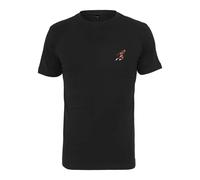 Mister Tee T-Shirt marron / orange / rouge clair / noir / blanc, Taille XS