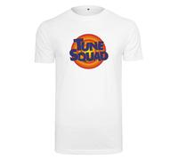 T-shirt Mister Tee Space Jam Tune Squad Logo Blanc XS