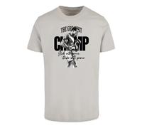 Mister Tee T-Shirt 'The Greatest' gris clair / noir, Taille S