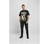 Mister Tee T-shirt Tupac MATW Sepia Oversize Homme Noir M