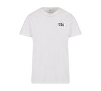 T-shirt Mister Tee USA EMB Blanc XL