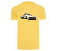T-shirt Mister Tee Weekend Wolf Jaune L
