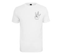 T-shirt Mister Tee wet Blanc XS
