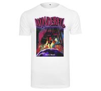 Mister Tee T-Shirt jaune / rose / noir / blanc, Taille XXL
