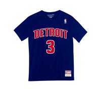 T-shirt Mitchell & Ness Ben Wallace Bleu M