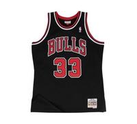T-shirt - MITCHELL & NESS - Chicago Bulls - Scottie Pippen - Noir/Rouge - Sportswear