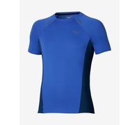T-shirt Mizuno Active DryAeroFlow manches courtes bleu trafic - XL