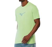 T-shirt Mizuno Athletic Vert M