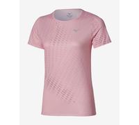 T-shirt Mizuno Core Graphic manches courtes rose pastel femme - L